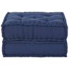 vidaXL Modulsofa enhet Indigo 70 x 70 x 36 cm tyg