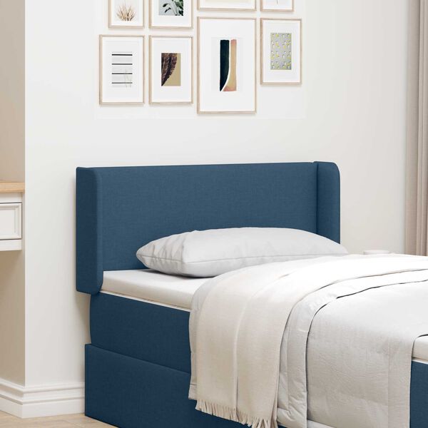 vidaXL S&auml;nggavel &Ouml;ra Bl&aring; 40,5 x 40,5 x 4 cm tyg