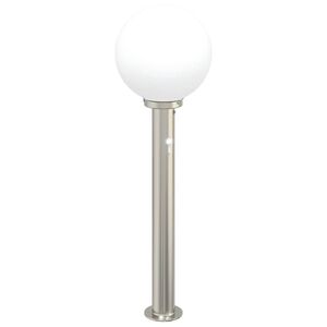 vidaXL Pollare med sensor 80 cm rostfritt st&aring;l IP44