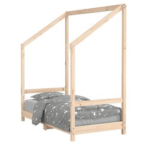 vidaXL S&auml;ngram f&ouml;r barns&auml;ng 70x140 cm massiv furu