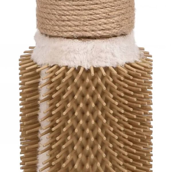 FLAMINGO Kl&ouml;str&auml;d f&ouml;r katt Ayla 29x29x53,5 cm gr&auml;ddvit