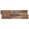 vidaXL V&auml;ggpaneler 10 st Naturlig 56 x 18 x 2 cm Massivt teaktr&auml;