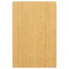 vidaXL Bordsskiva 60x100x4 cm bambu