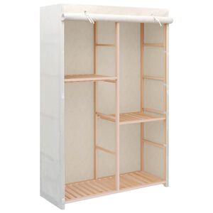 vidaXL Garderob 3 niv&aring;er 110x40x170 cm