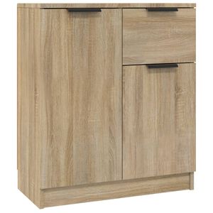 vidaXL Sk&auml;nk sonoma-ek 60x30x70 cm konstruerat tr&auml;