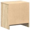 vidaXL Sängbord 2 st med låda sonoma-ek 39x28x41 cm