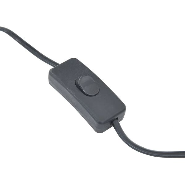 vidaXL Bordslampa pil 60 W 20x27 cm E 27