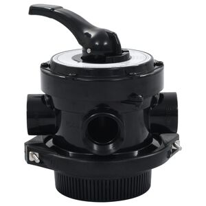 vidaXL 4-v&auml;gsventil f&ouml;r sandfilter ABS 1,5