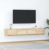 vidaXL TV-b&auml;nkar 2 st, Sonoma ek, 80x31x25,5 cm konstruerat tr&auml;