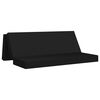 vidaXL F&auml;llbar Soffbed 180 x 67 x 45 cm Svart