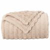 vidaXL Filtar 6 pcs Beige 150 x 130 cm Fleece