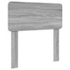 vidaXL Huvudgavel Gr&aring; Sonoma Konstruerat tr&auml;