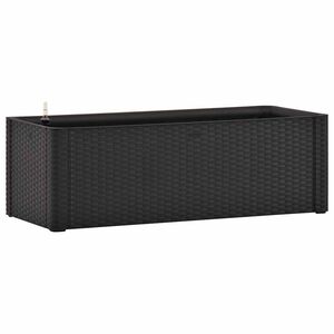 vidaXL Upph&ouml;jd odlingsl&aring;da med sj&auml;lvbevattning antracit 100x43x33 cm