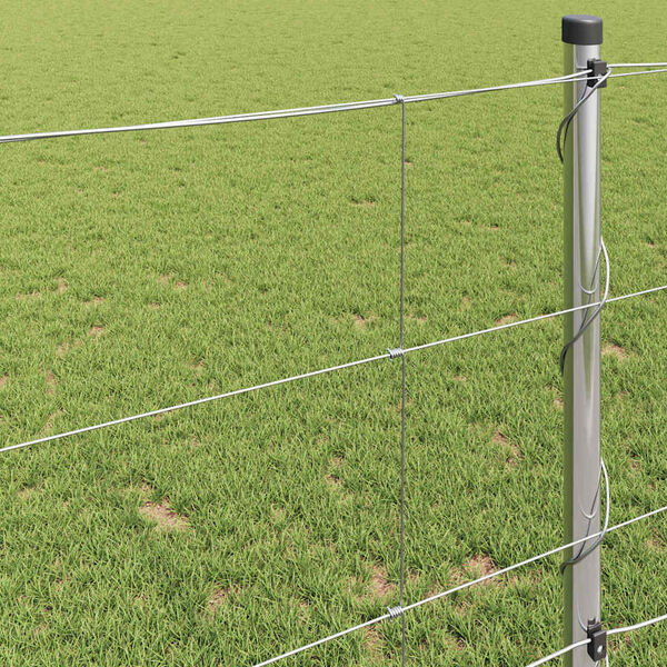 vidaXL Vild St&auml;ngsel Galvaniserad 1000 x 100 x 0,18 cm J&auml;rn