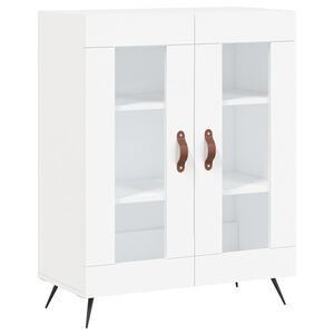 vidaXL Sk&aring;p vit 69,5x34x90 cm konstruerat tr&auml;