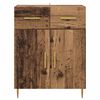 vidaXL Sideboard Gammalt tr&auml; 69,5 x 34 x 90 cm Konstruerat tr&auml;