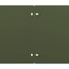 vidaXL Rabattkanter 10 st olivgr&ouml;n 20x103 cm kallvalsat st&aring;l