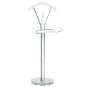 vidaXL Herrbetj&auml;nt 45x35x107 cm vit