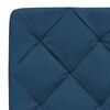 vidaXL Bed with Mattress Blue 80x200 cm Fabric