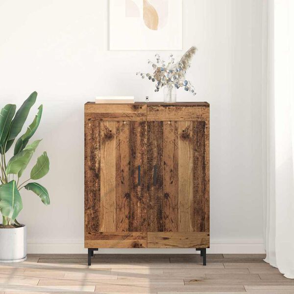 vidaXL Sideboard Gammalt tr&auml; 69,5 x 34 x 90 cm