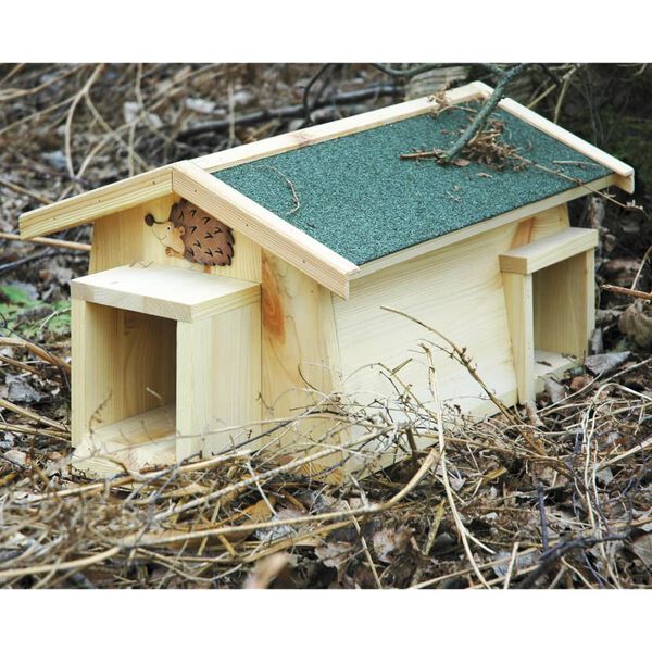 dobar Igelkottshus Mecki med 2 ing&aring;ngar