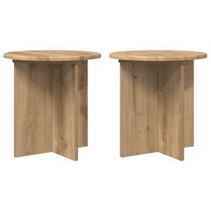 vidaXL V&auml;xtst&auml;ll 2 pcs Artisan-ek 40 x 40 x 40 cm Konstruerat tr&auml;