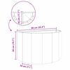 vidaXL Planteringsk&auml;rl Rostig 90 x 45 x 50 cm V&auml;derbest&auml;ndig st&aring;l