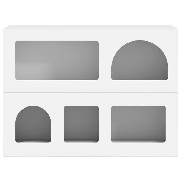 vidaXL Sideboard Vit 80,5 x 35 x 59 cm Konstruerat tr&auml;