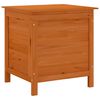 vidaXL Dynbox brun 50x49x56,5 cm massivt grantr&auml;