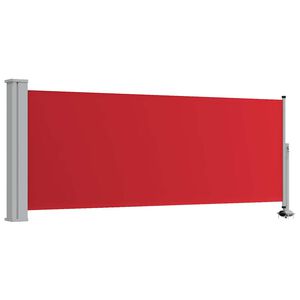 vidaXL Inf&auml;llbar sidomarkis 100x300 cm r&ouml;d