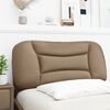 vidaXL Headboard Cushion "Hvar" Cappuccino 90 cm Faux Leather