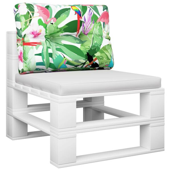 vidaXL Palldyna flerf&auml;rgad 60x40x12 cm tyg