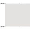 vidaXL Markis vertikal vit 140x1200 cm oxfordtyg