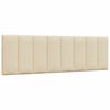 vidaXL Bed Frame without Mattress "Hanko" Cream 160x200cm Fabric
