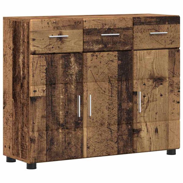 vidaXL Sideboard Gammalt tr&auml; 88,5 x 30,5 x 73 cm Konstruerat tr&auml;