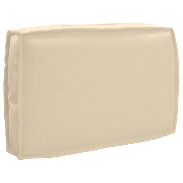 vidaXL Kudde Beige 60 x 40 x 12 cm Oxford Tyg