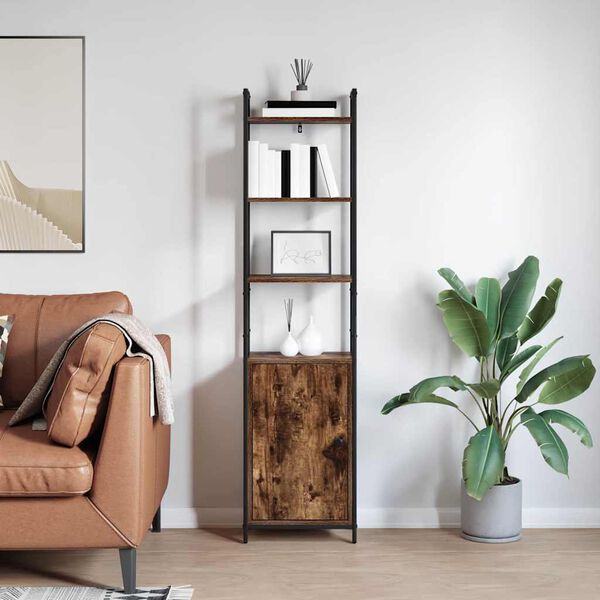 vidaXL Boksk&aring;p R&ouml;kt ek 40 x 24 x 161 cm Konstruerat tr&auml;