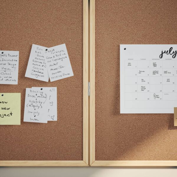 vidaXL Oannonserad tavla Brun 80 x 80 x 1.4 cm Massiv furu