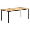 vidaXL Matbord 180x90x76 cm grovt mangotr&auml;
