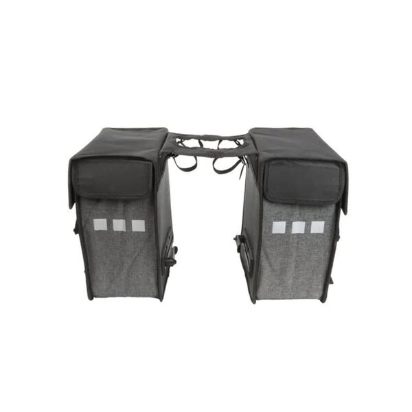 Willex Cykelv&auml;ska sned 33 L svart och gr&aring; 10713