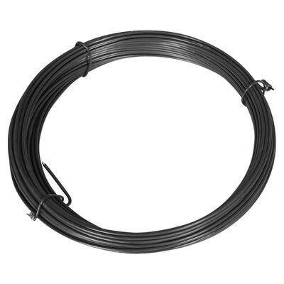 vidaXL Stagtråd 25 m 1,4/2 mm stål grå