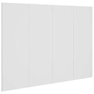 vidaXL S&auml;nggavel vit 120x1,5x80 cm konstruerat tr&auml;
