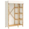 vidaXL Garderob 110x45x170 cm bambu