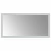vidaXL LED Badrumsspegel med spegel Transparent 40 x 20 cm h&auml;rdat glas