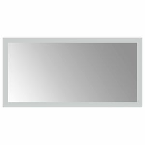 vidaXL LED Badrumsspegel med spegel Transparent 40 x 20 cm h&auml;rdat glas