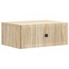 vidaXL Nattduksbord Sonoma-ek 49 x 34,5 x 20 cm Konstruerat tr&auml;