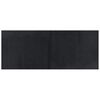 vidaXL Matta rektangulär svart 80x200 cm bambu