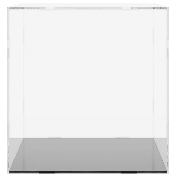 vidaXL Displaylåda transparent 56x36x37 cm akryl