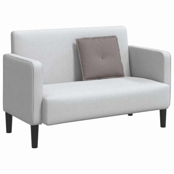 vidaXL Ryggkudde Taupe 50 x 19 x 45 cm tyg