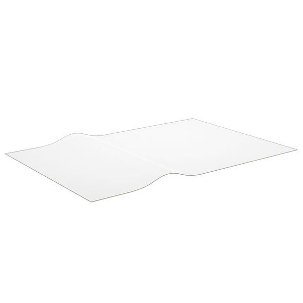vidaXL Bordsskydd matt 160x90 cm 1,6 mm PVC